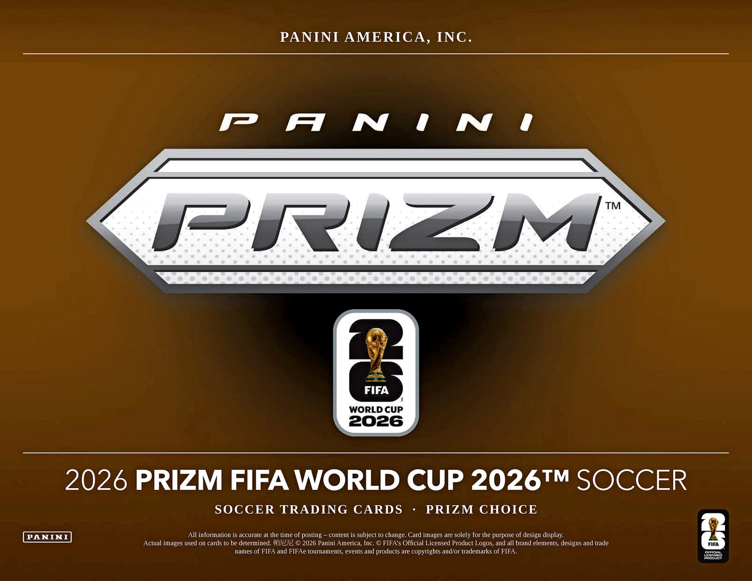 Panini  Soccer 2025- 2026
