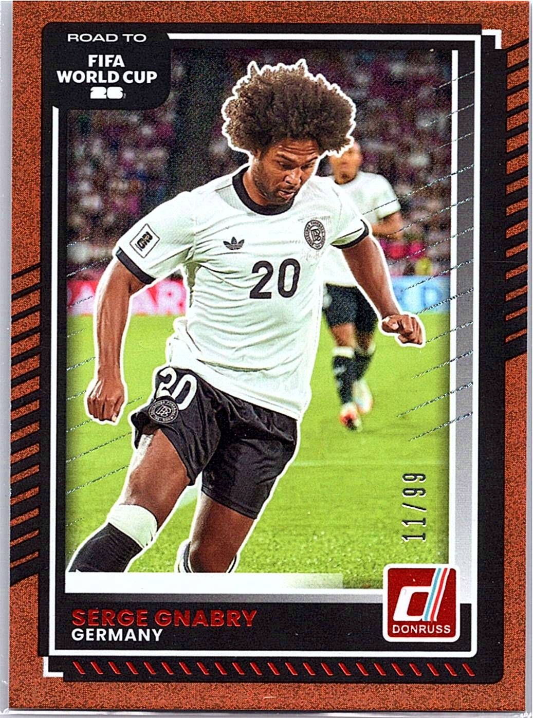 2025-26 Donruss Road to FIFA World Cup #38 Serge Gnabry