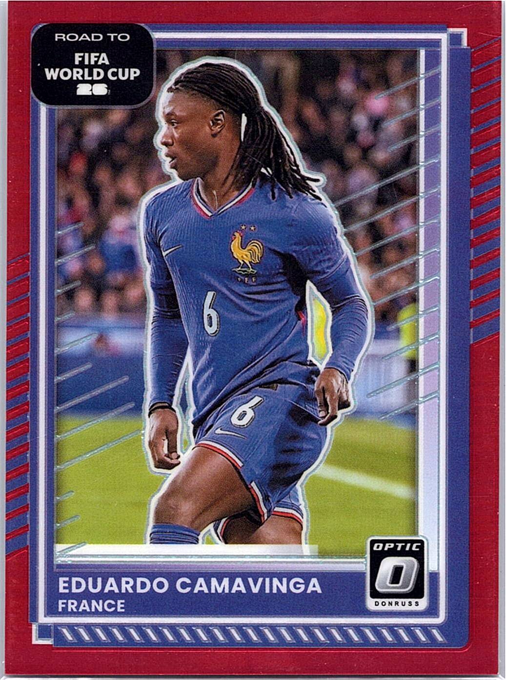 2025-26 Donruss Road to FIFA World Cup #141 Eduardo Camavinga
