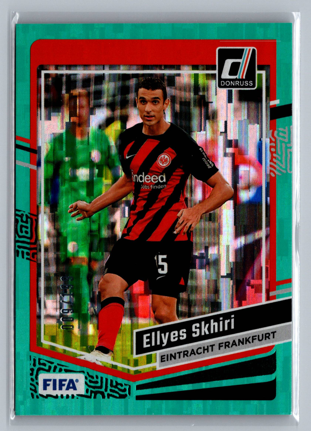 2023-24 Donruss #146 Ellyes Skhiri Teal #/199