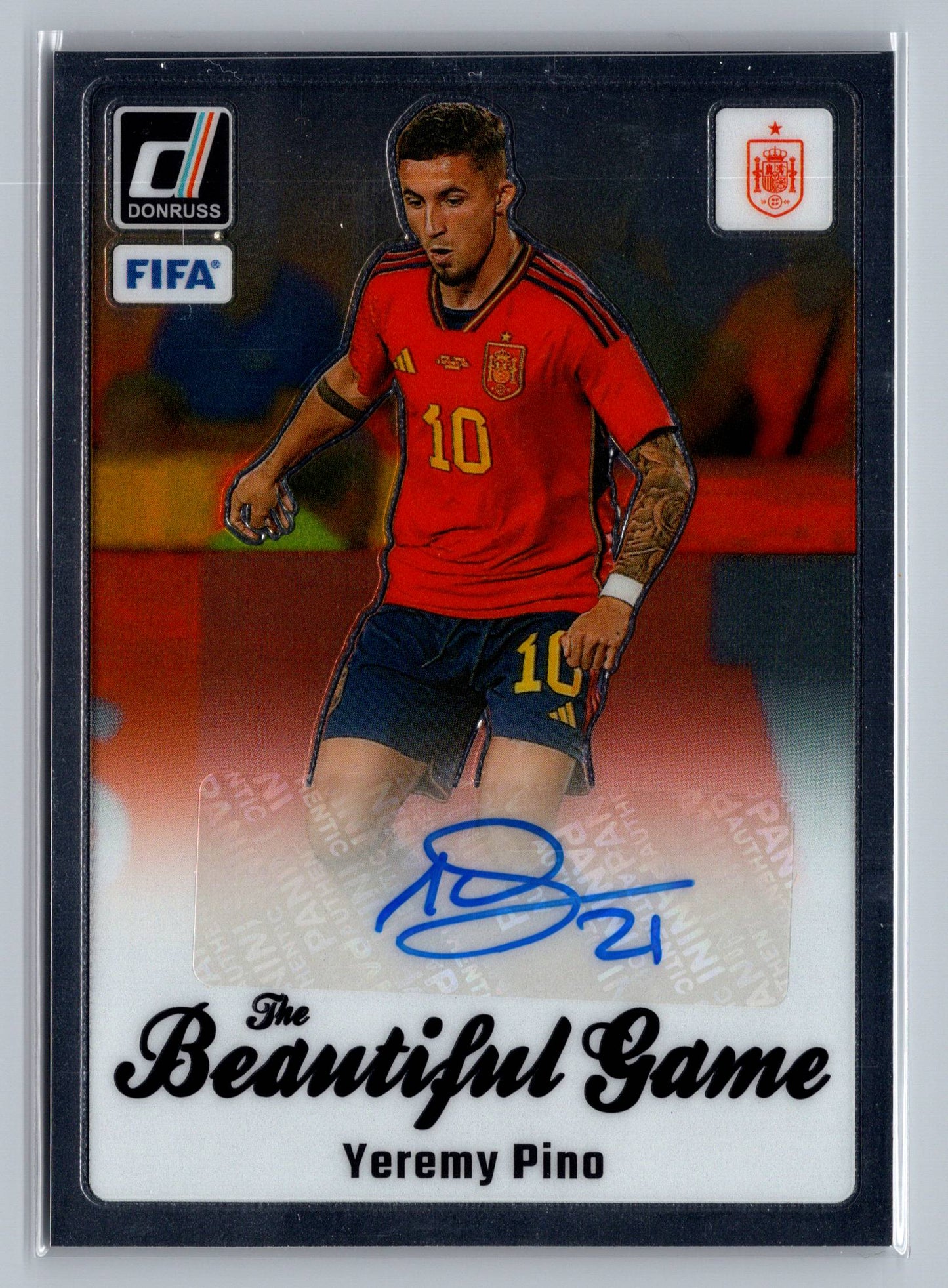 2023-24 Donruss #BG-YP Yeremy Pino The Beautiful Game Autographs