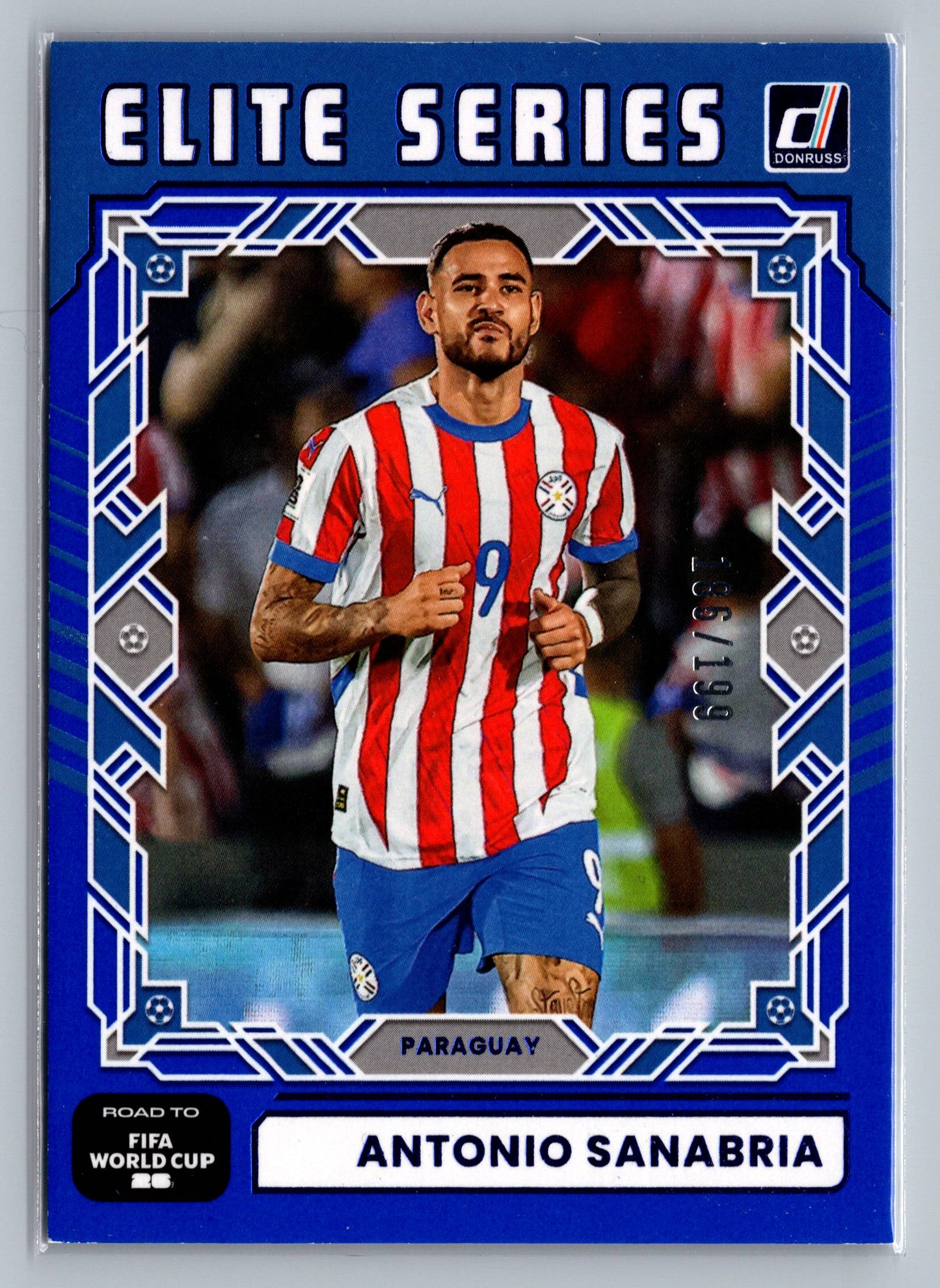 2025-26 Donruss FIFA World Cup #17 Antonio Sanabria Elite Series  #/199