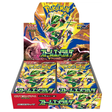 [Sealed] Storm Emeralda Booster Box Pokemon Card Japanese Mega M6 w/shrink